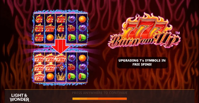 777 Burn 'Em Up Screenshot