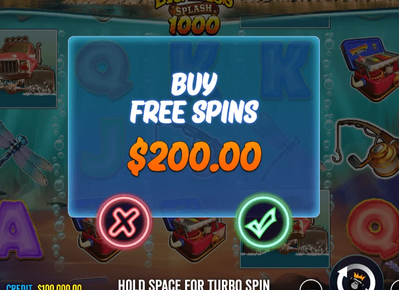 Big Bass Splash 1000 Screenshot