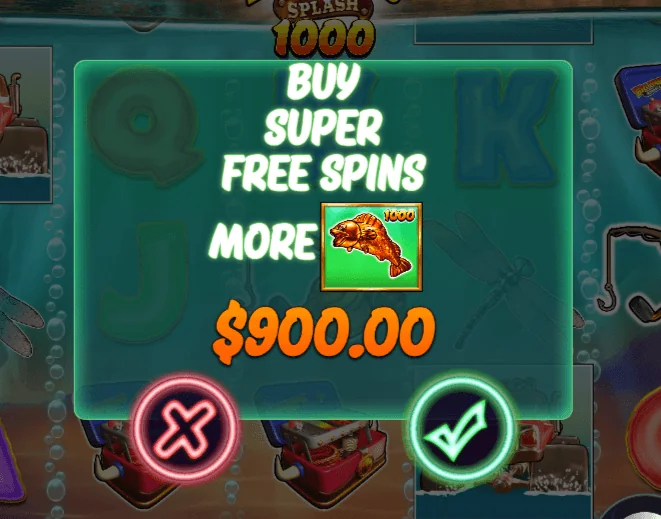 Big Bass Splash 1000 Screenshot
