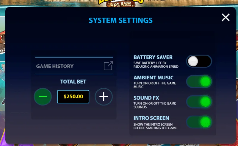 Big Bass Splash 1000 Screenshot
