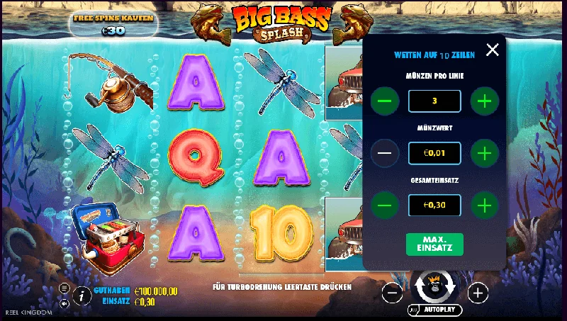 Big Bass Splash Screenshot