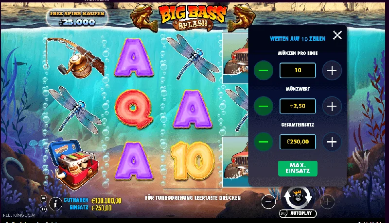 Big Bass Splash Screenshot