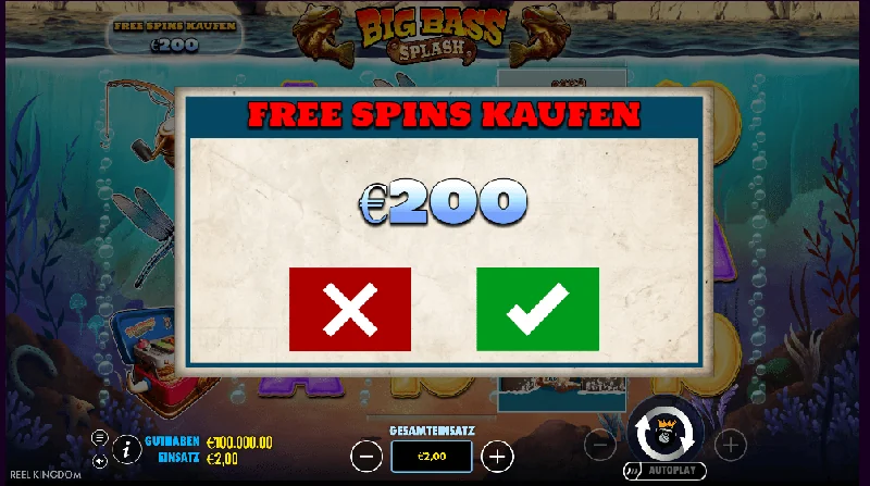 Big Bass Splash Screenshot