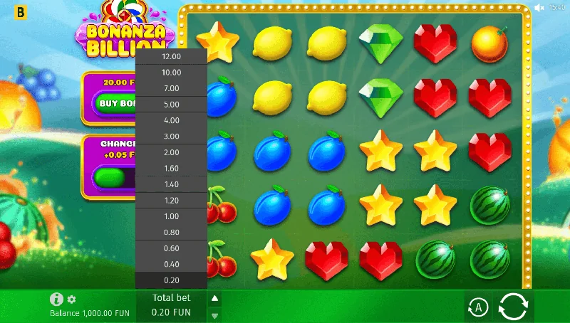 Bonanza Billion Screenshot