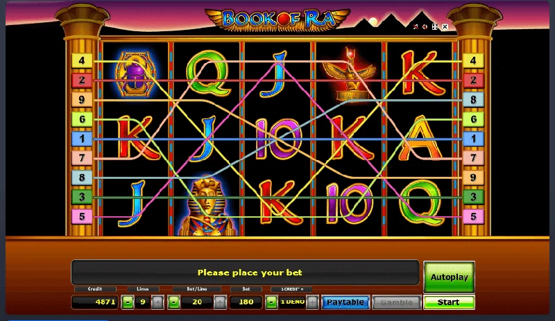 Book Of Ra Screenshot