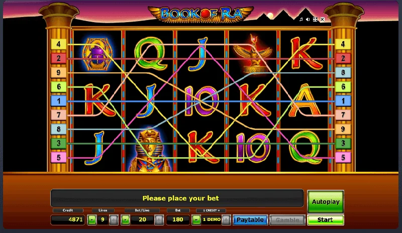 Book Of Ra Screenshot