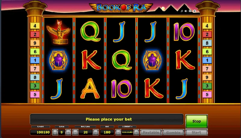 Book Of Ra Screenshot