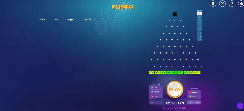 Plinko Screenshot