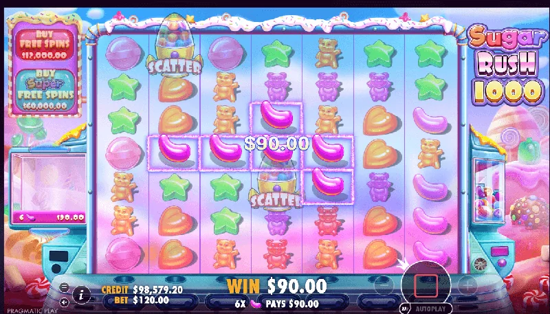 Sugar Rush 1000 Screenshot