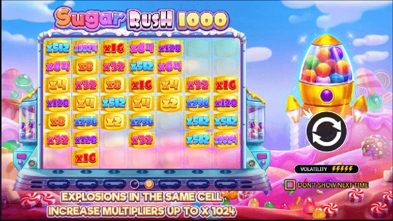 Sugar Rush 1000 Screenshot