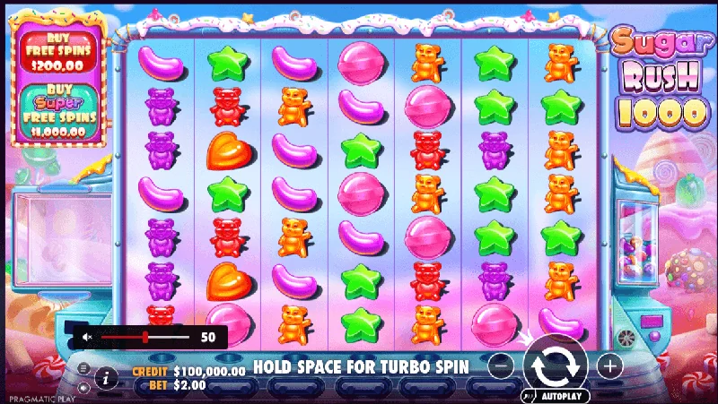 Sugar Rush 1000 Screenshot