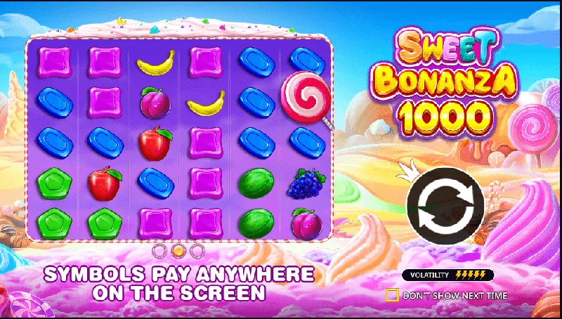 Sweet Bonanza 1000 Screenshot
