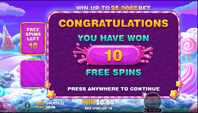 Sweet Bonanza 1000 Screenshot