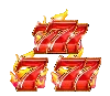 777 Burn 'Em Up Gemischte 7er-Symbol