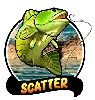 Big Bass Splash Scatter Bass Fish Symbol